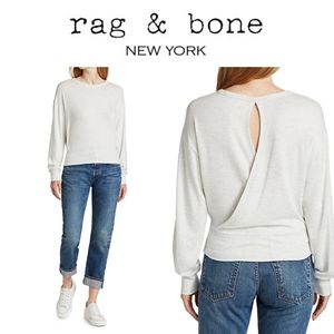rag & bone The Knit Crossover Sweater